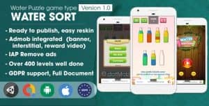 Water Sort Puzzle – Unity Complete Project