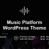 Waveme – Music Platform WordPress Theme