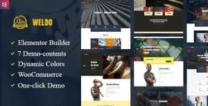 Weldo – Metal Works WordPress Theme