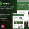 Wellbe – Health & Wellness Coach Elementor Template kit
