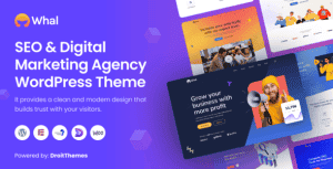 Whal – Digital Marketing & SEO WordPress Theme