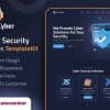 WhizCyber – Cyber Security Elementor Template Kit