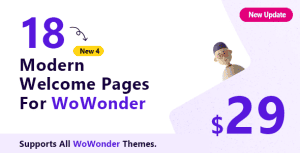 Wonderful – The Ultimate Welcome Page Themes For WoWonder