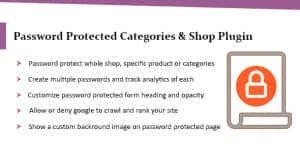 Password Protect for WooCommerce – Protect Categories & Shop