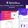Xprosik – Saas & Software App Landing Page Template