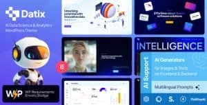 Datix – AI Data Science & Analytics WordPress Theme
