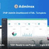 Adminox – PHP Admin & Dashboard Template