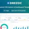 Drezoc – Tailwind CSS Admin & Dashboard Template