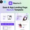 Niotech – Saas & App Landing Page NextJS Template