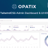 Opatix – Tailwind CSS 3 Admin Layout & UI Kit Template