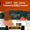 Carity – NGO, Charity, Donation & Fundraising HTML5 Template