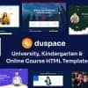 Eduspace – Online Course, Education & University HTML Template