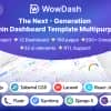 WowDash – Tailwind, Bootstrap, React, Next, Django, Php, Laravel ASP.net Admin Dashboard