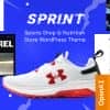 Sprint – Sports Shop & Nutrition Store WordPress Theme