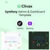 Clivax – Symfony Admin & Dashboard Template