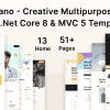Jano – ASP.Net Core 8 & MVC 5 Creative Multipurpose Template