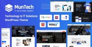 Muntech – IT Solutions & Technology Theme