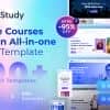 HiStudy – Online Courses & Education Template