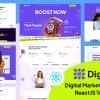 Digtek – Digital Marketing Agency ReactJs Template