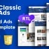 Classicads – Classified Ads HTML Template