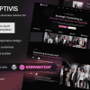 Optivis – Consulting & Business Advisor Elementor Template Kit