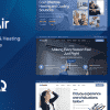 Coolair – Air Conditioning & Heating HVAC WordPress Theme