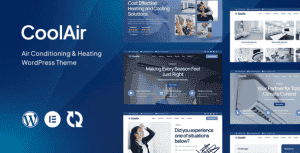 Coolair – Air Conditioning & Heating HVAC WordPress Theme