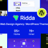 Ridda – Web Design Agency WordPress Theme