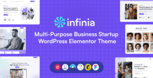Infinia – Multipurpose Business Startup WordPress Elementor Theme