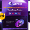 Gerold – Personal Portfolio WordPress Theme