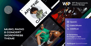 Verse – Music, Radio & Concert WordPress Theme