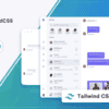 Chatvia – Tailwind CSS Chat App Template