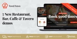 Food Haus – Restaurant WordPress Theme