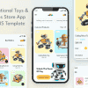 BrainNest – Educational Toys & Games Store Next JS Mobile App | PWA with Laravel Backend