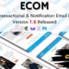 ECOM – Transactional and Notification Email Templates Mega Bundle
