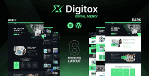 Digitox – Digital Agency WordPress Theme