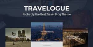 Travelogue – Travel Blog WordPress Theme