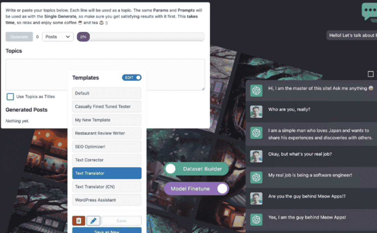 Meow Apps – AI Engine