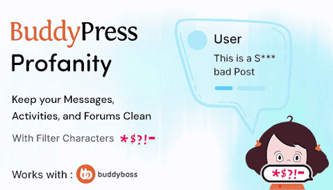 BuddyPress Profanity Filter