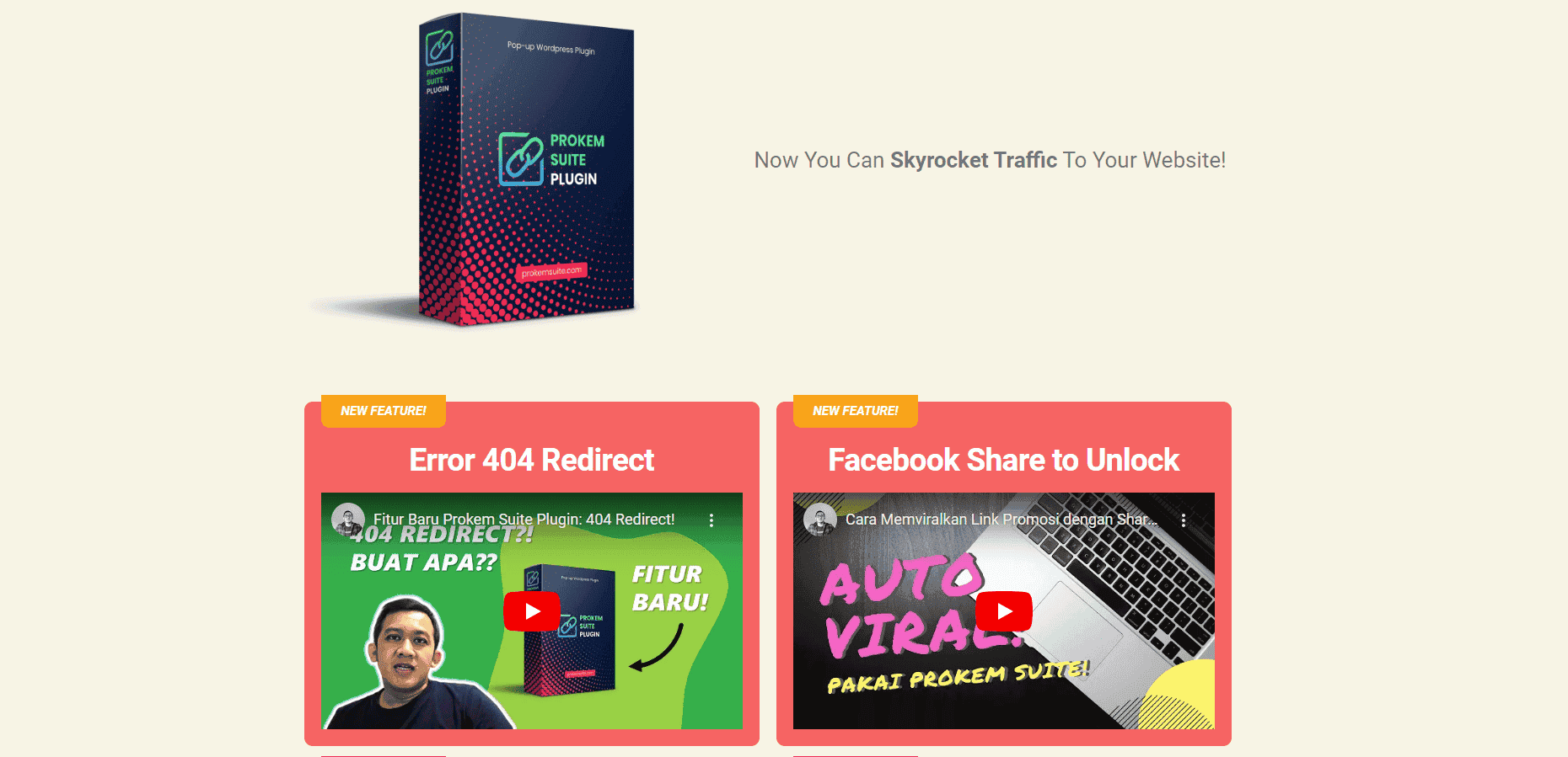 Prokemsuite, A Simple WordPress Plugin That Can Boost Your Sales