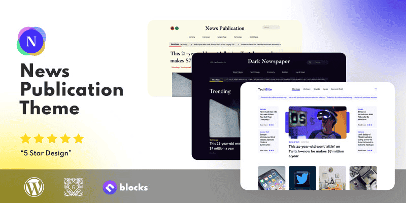 News Publication Theme – WordPress