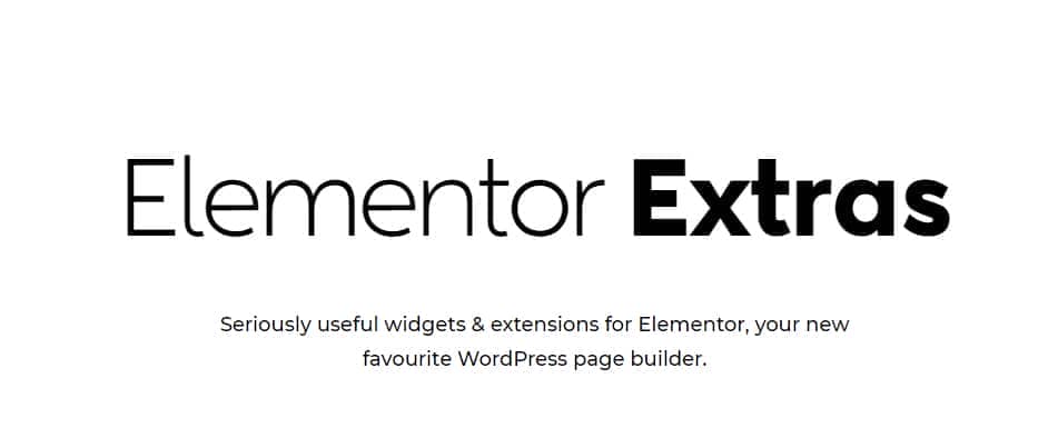 Extras for Elementor – Premium Plugin For Elementor