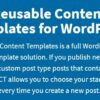 Advanced Content Templates for WordPress