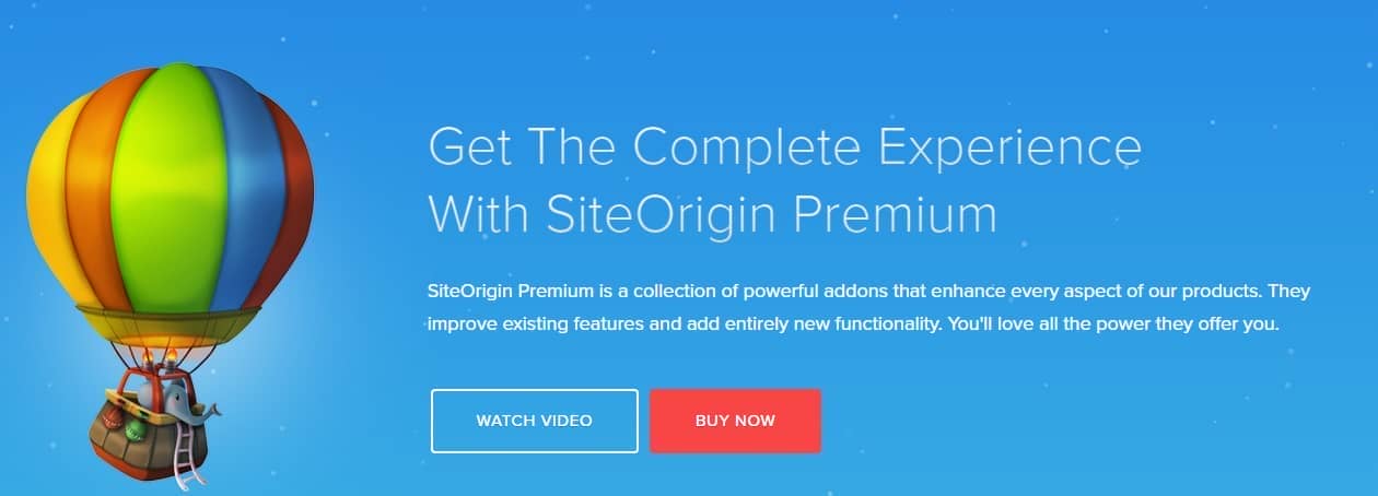 SiteOrigin Premium – Get The Complete Experience With SiteOrigin Premium