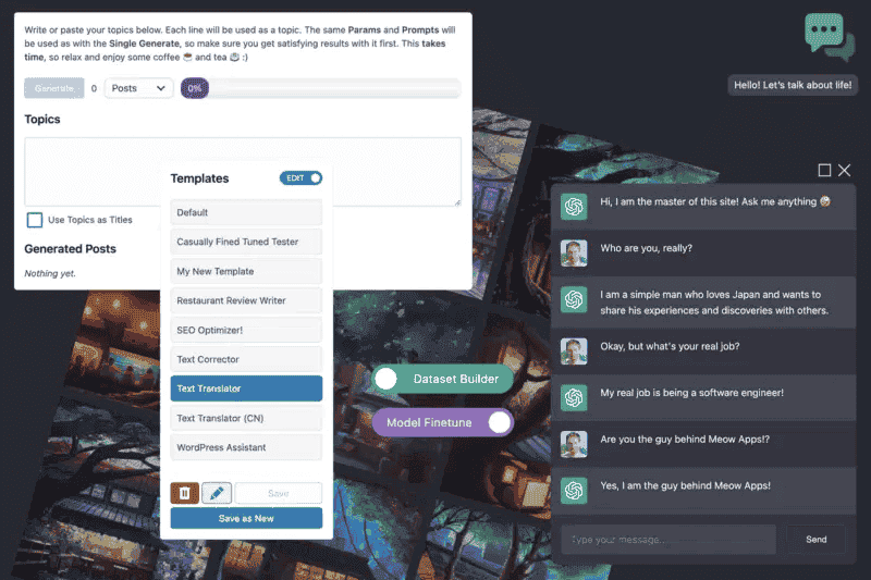 AI Engine Pro: ChatGPT Chatbot, GPT Content Generator, Custom Playground & Features