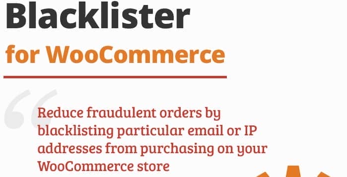 Aelia Blacklister for WooCommerce