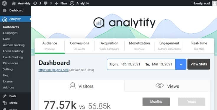 Analytify Pro + Addons
