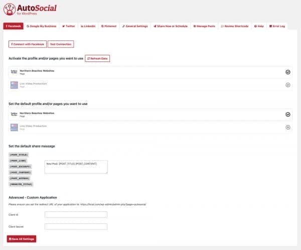 AutoSocial for WordPress | Automatically publish to multiple social profiles