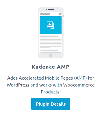 Kadence Accelerated Mobile Pages (AMP) Plugin