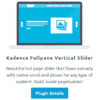 Kadence Fullpane Vertical Slider Plugin